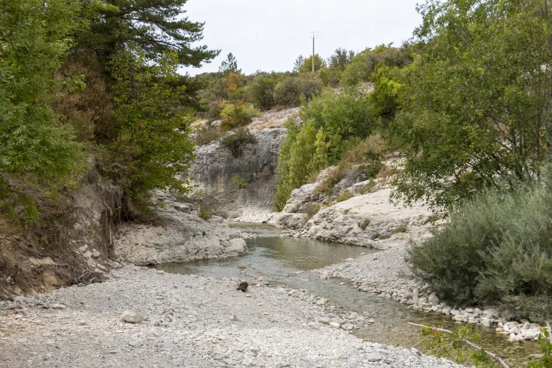 entrée des gorges du toulourenc