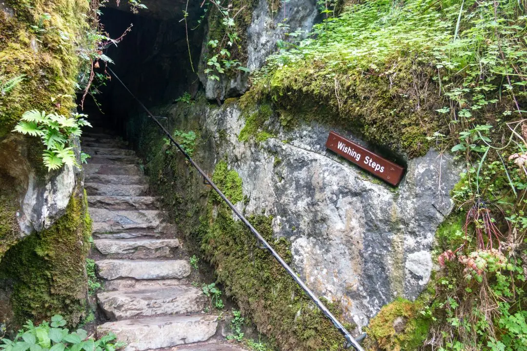 Wishing steps Blarney Castle