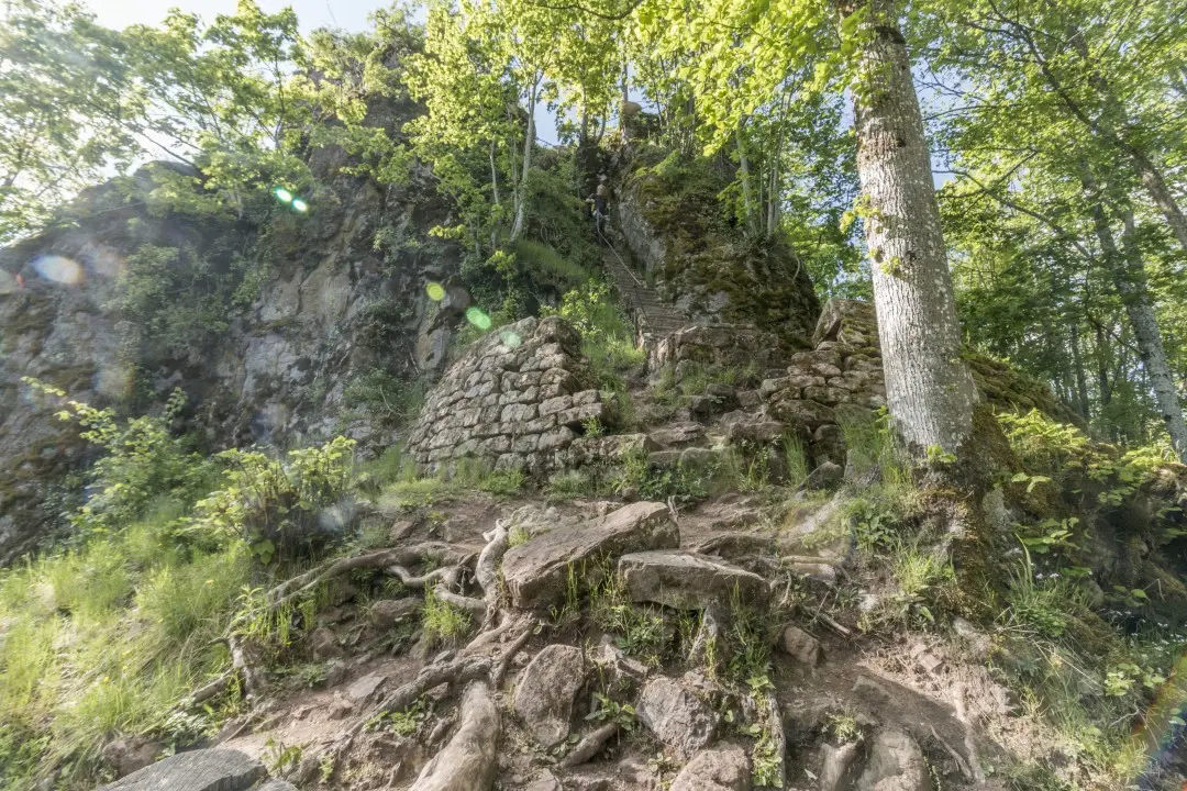 accès au haut-Nideck