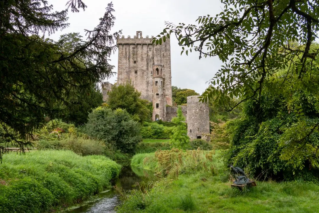 Blarney Castle depuis le parc