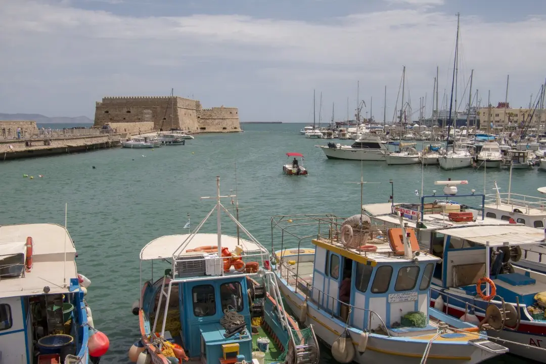 Rocca a Mare Fortress / La forteresse d'Heraklion