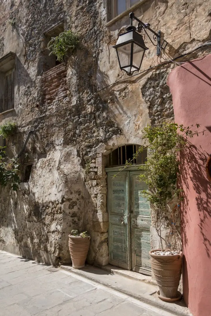 Dans les ruelles de la ville de Réthymnon