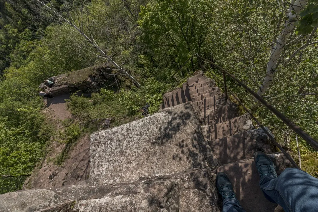 escalier Haut-Nideck