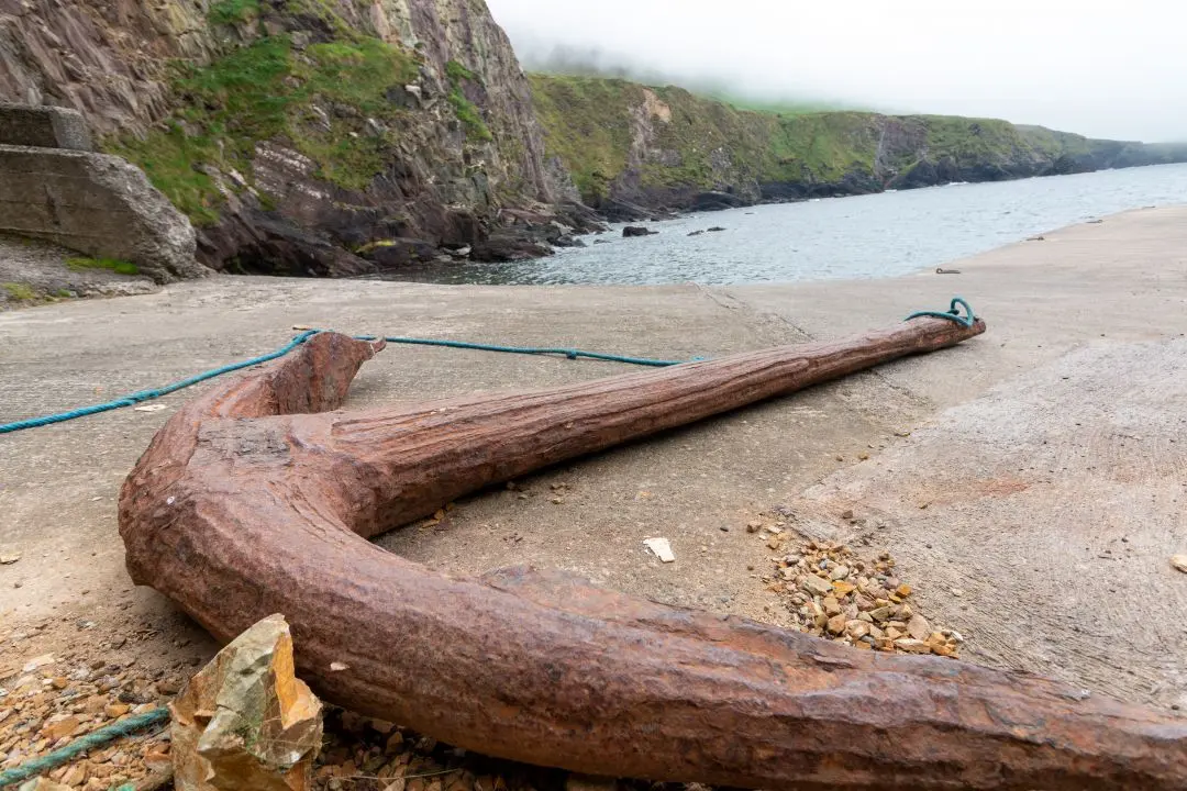 Dunquin Pier embarcadère ancre