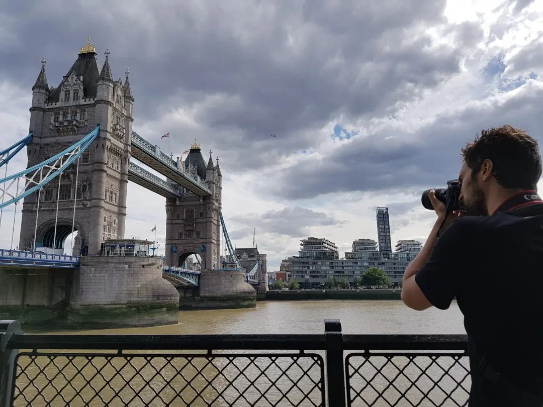 Logane, créateur Picamap, à Londres