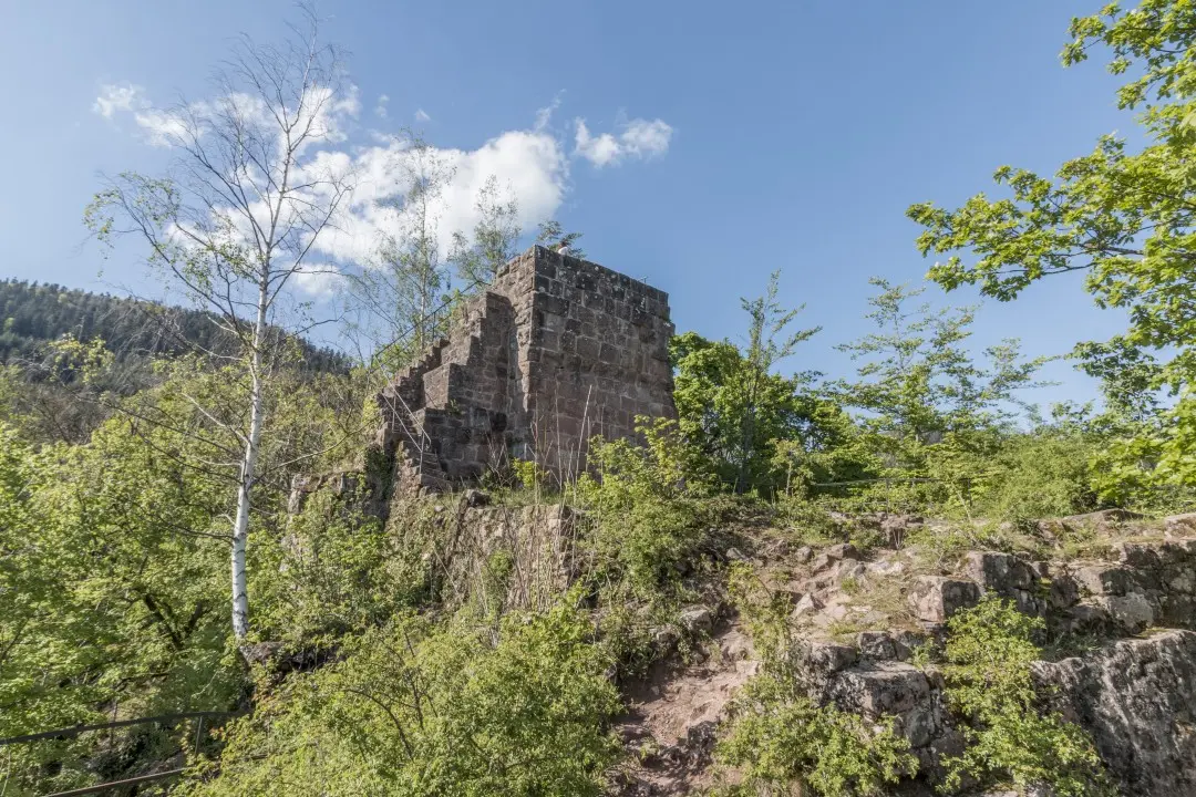 Les ruines du Haut-Nideck