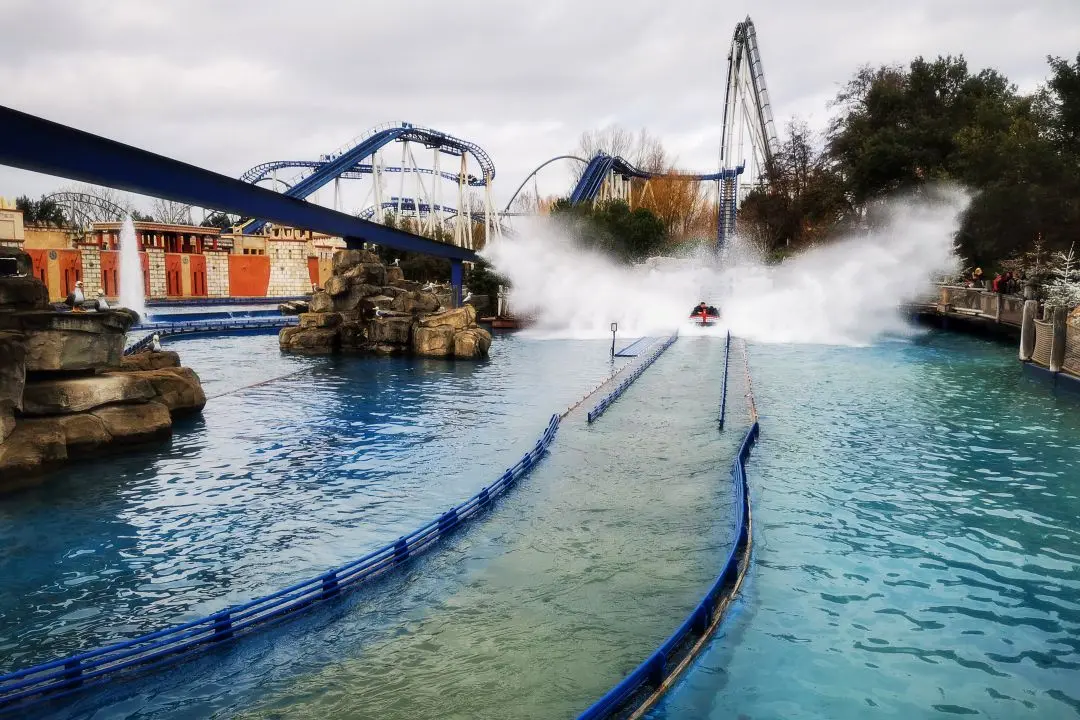 poseidon eau éclaboussure europa-park