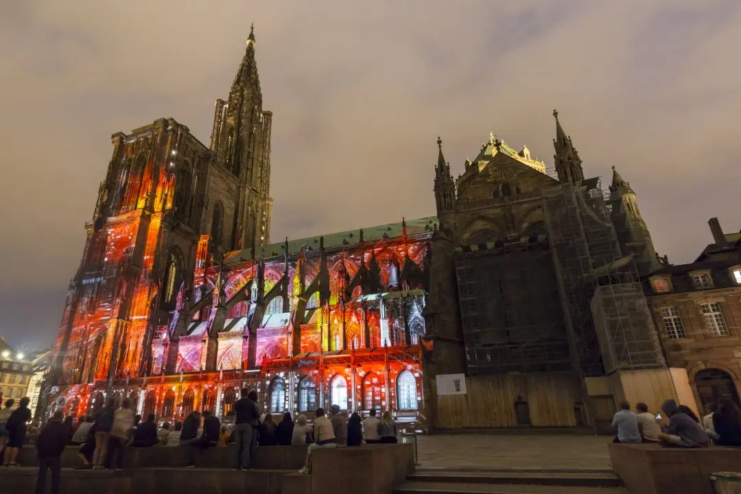 projection cathédrale strasbourg 2019