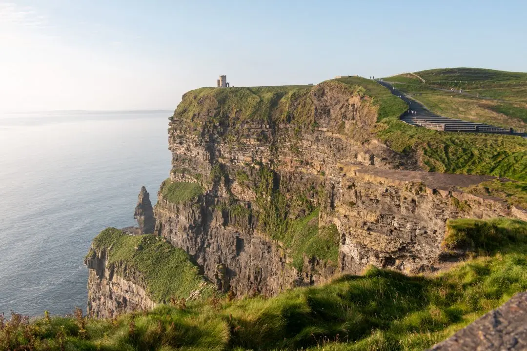 cliff moher flanc falaise O'Brien's Tower