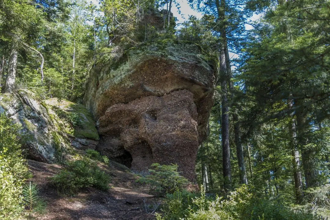 éléphant roche lac de pierre-percée