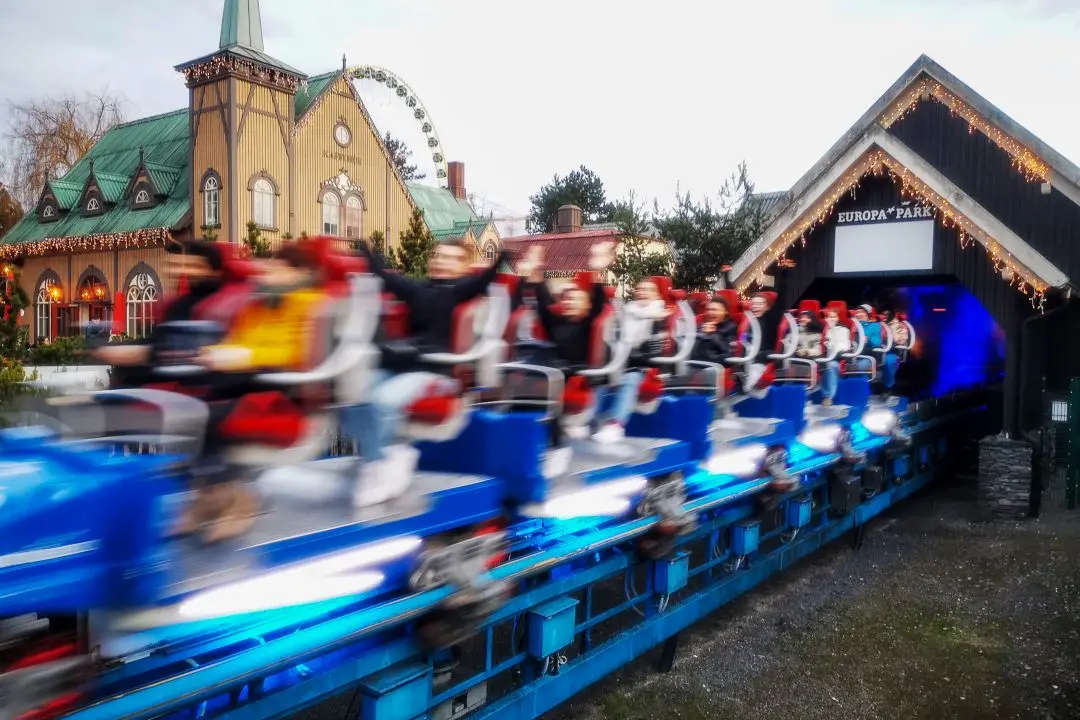 accélération blue fire europa-park